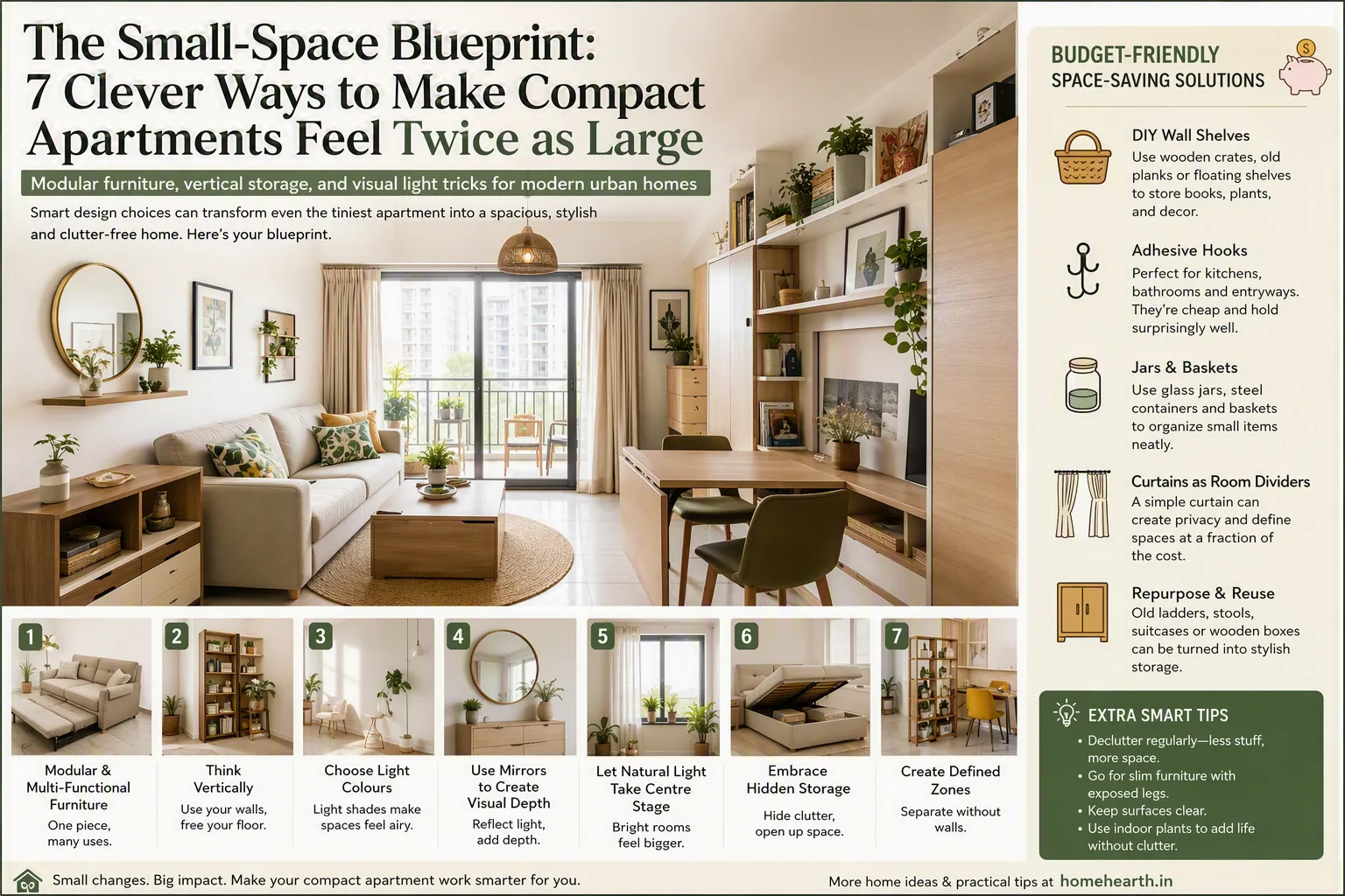 Smart design secrets for modern Indian homes where every square foot matters